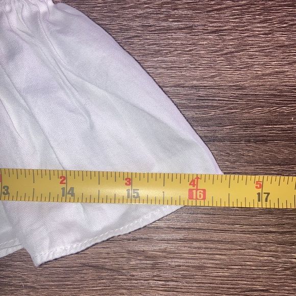 Womens XS Petersyn White Off The Shoulder Longsleeve Crop Top - Picture 9 of 9